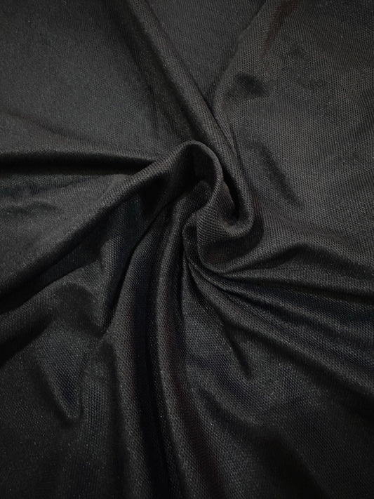 Sports Black collar T-shirt